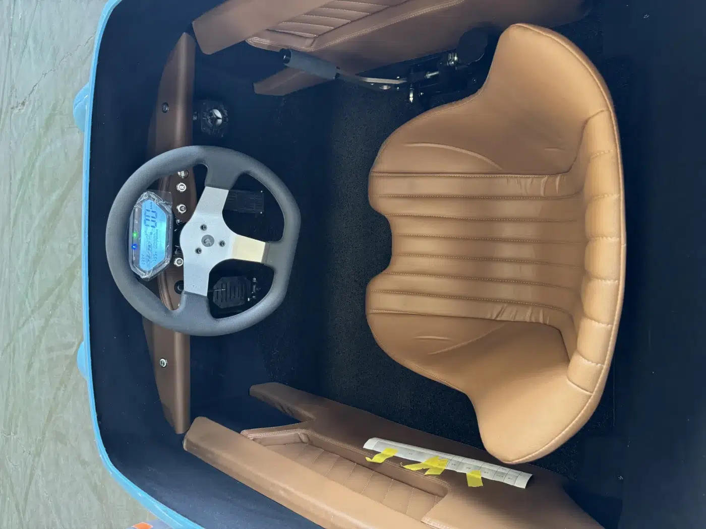 964-Inspired Retro Go-Karts — single-seat image for commercial closed-venue electric go-kart buyers