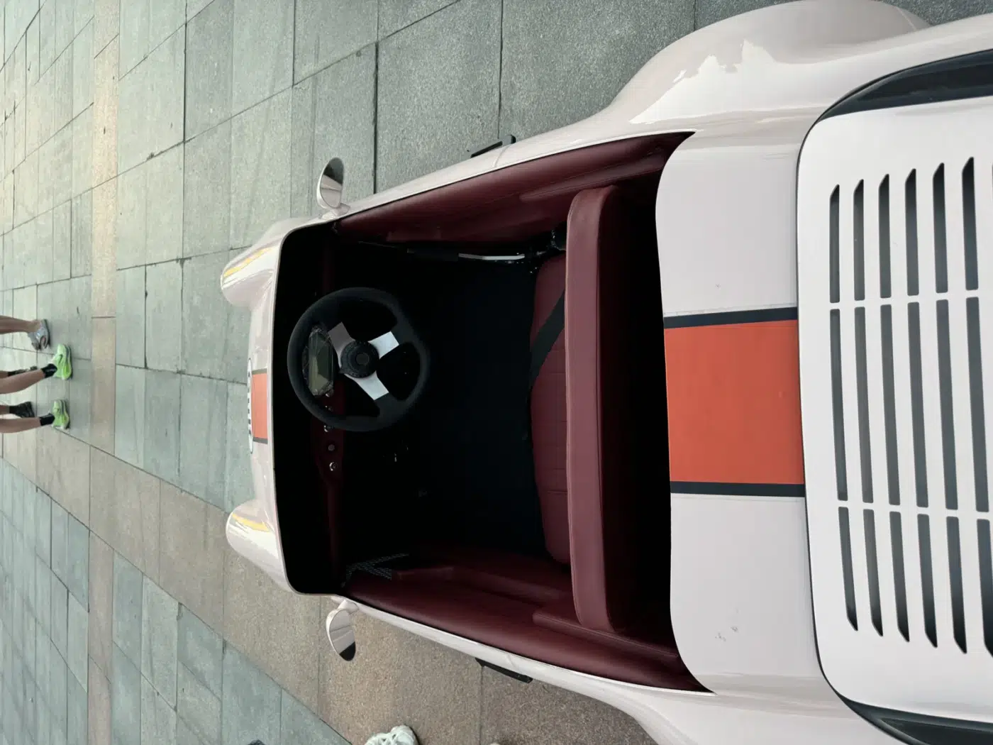 964-Inspired Retro Go-Karts — two-seat image for commercial closed-venue electric go-kart buyers