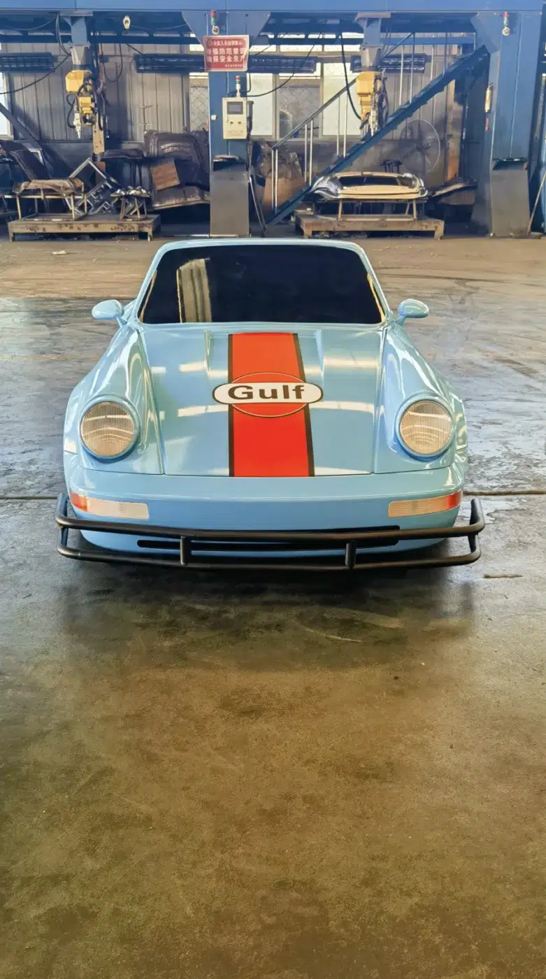 964-Inspired Retro Go-Karts — two-seat image for commercial closed-venue electric go-kart buyers