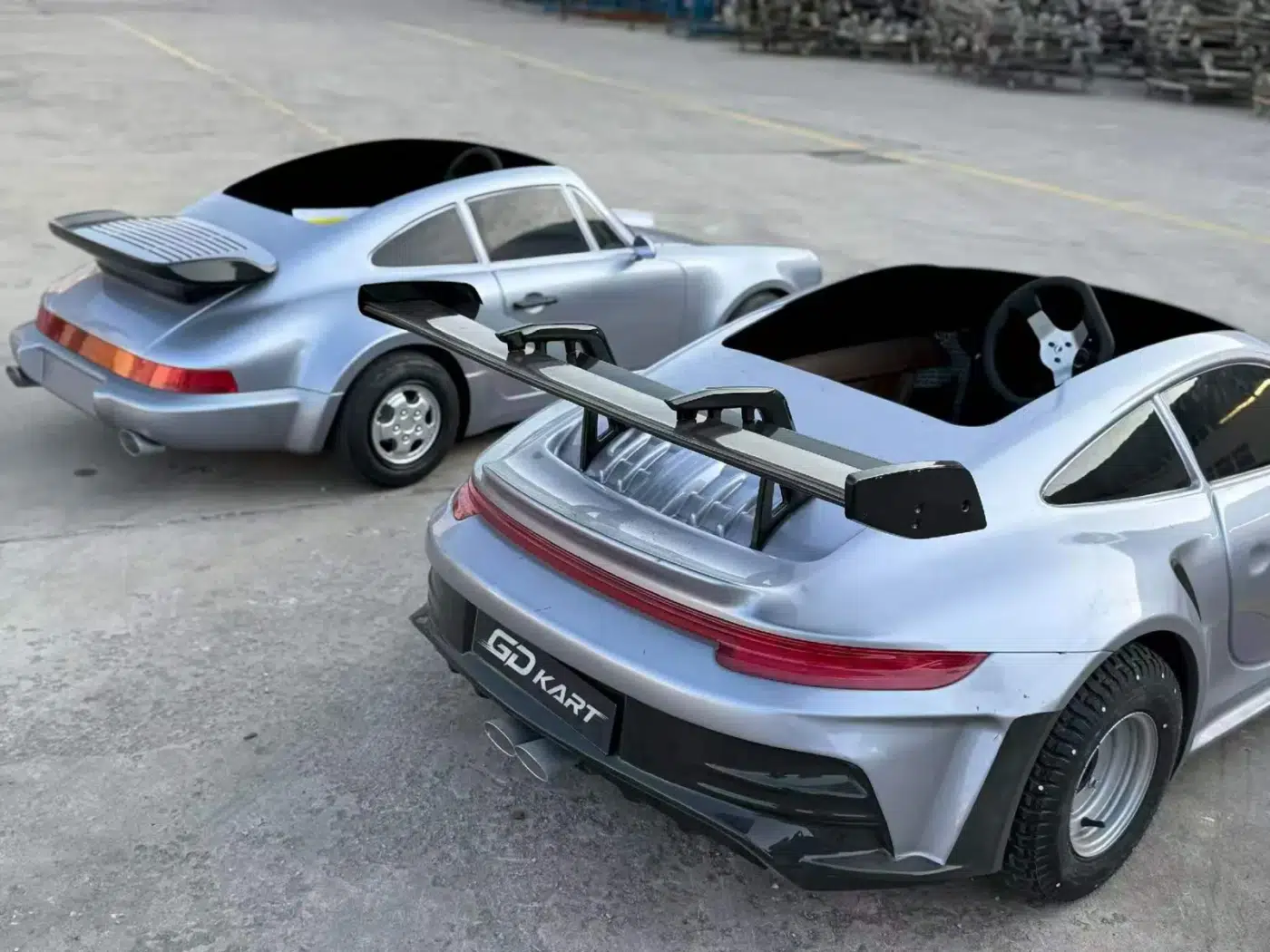 GT3 Widebody Sport Go-Karts — single-seat image for commercial closed-venue electric go-kart buyers