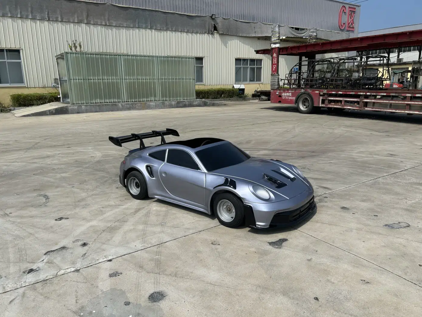 GT3 Widebody Sport Go-Karts — single-seat image for commercial closed-venue electric go-kart buyers