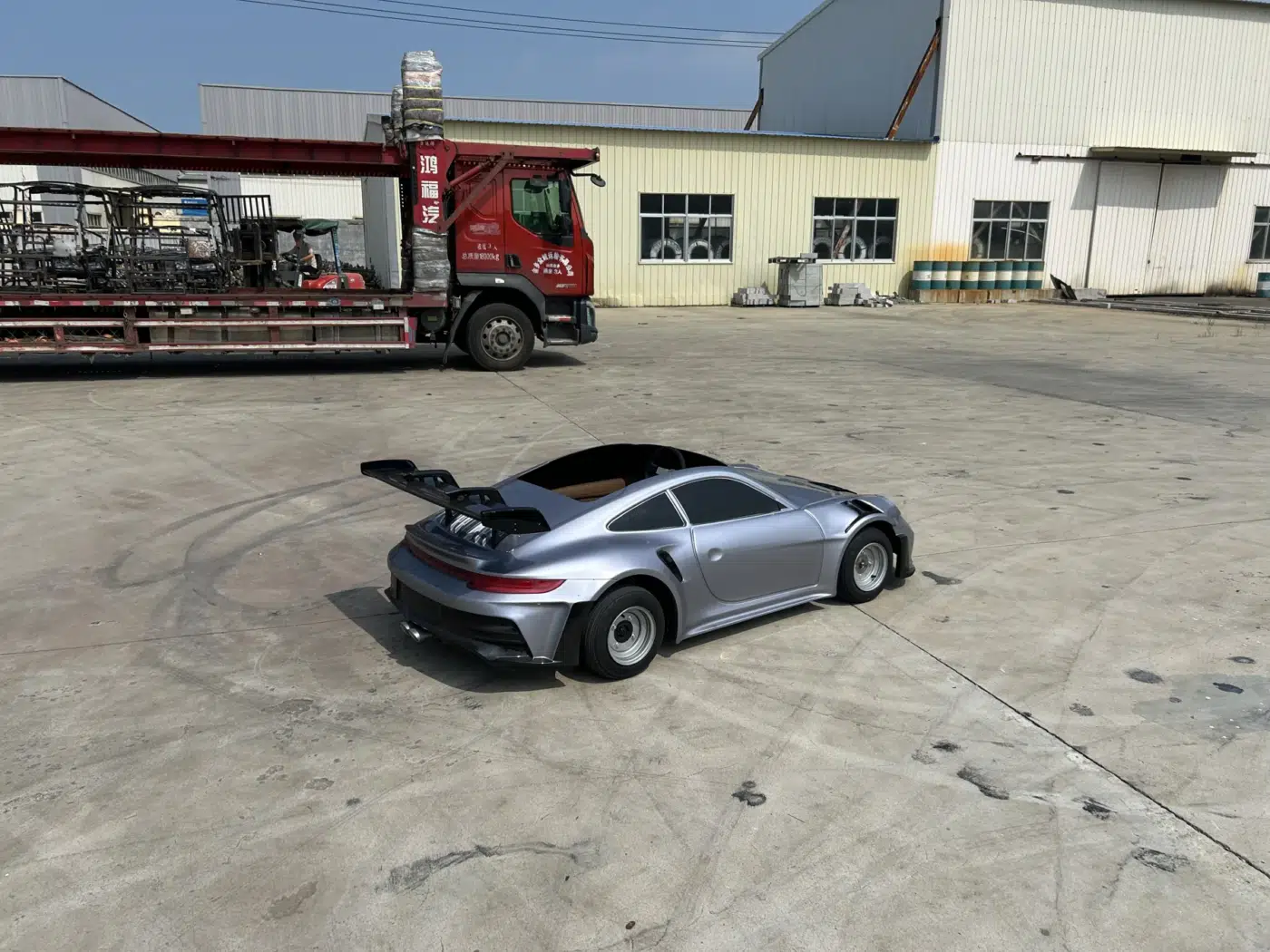 GT3 Widebody Sport Go-Karts — single-seat image for commercial closed-venue electric go-kart buyers