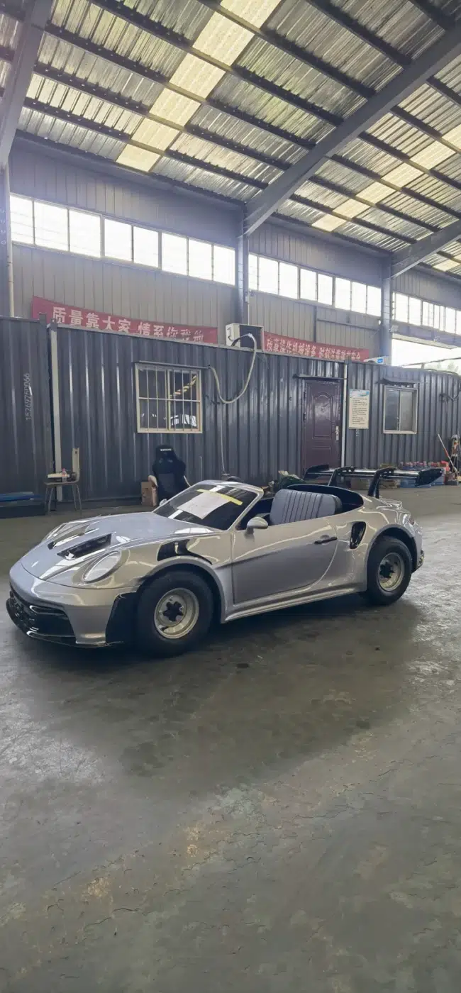 GT3-Style Two-Seat Go-Kart — two-seat image for commercial closed-venue electric go-kart buyers