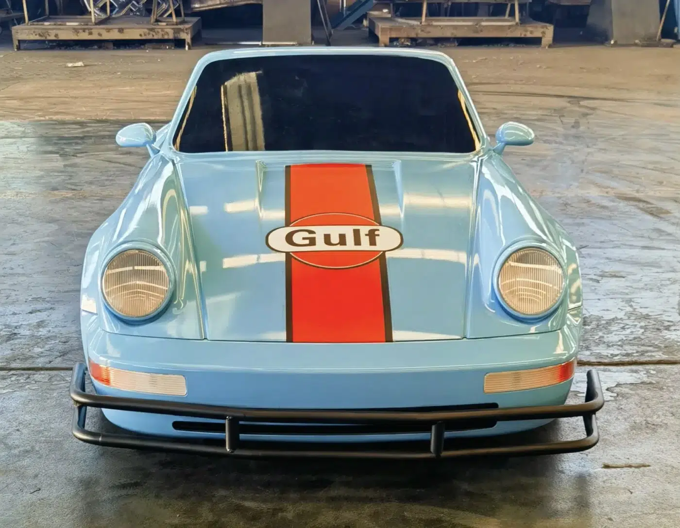 964 impact bumper detail component photograph for electric go-karts; exact model compatibility to be confirmed