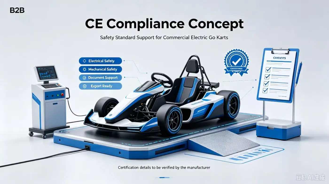 Illustrative compliance concept graphic; does not certify that a product is CE certified