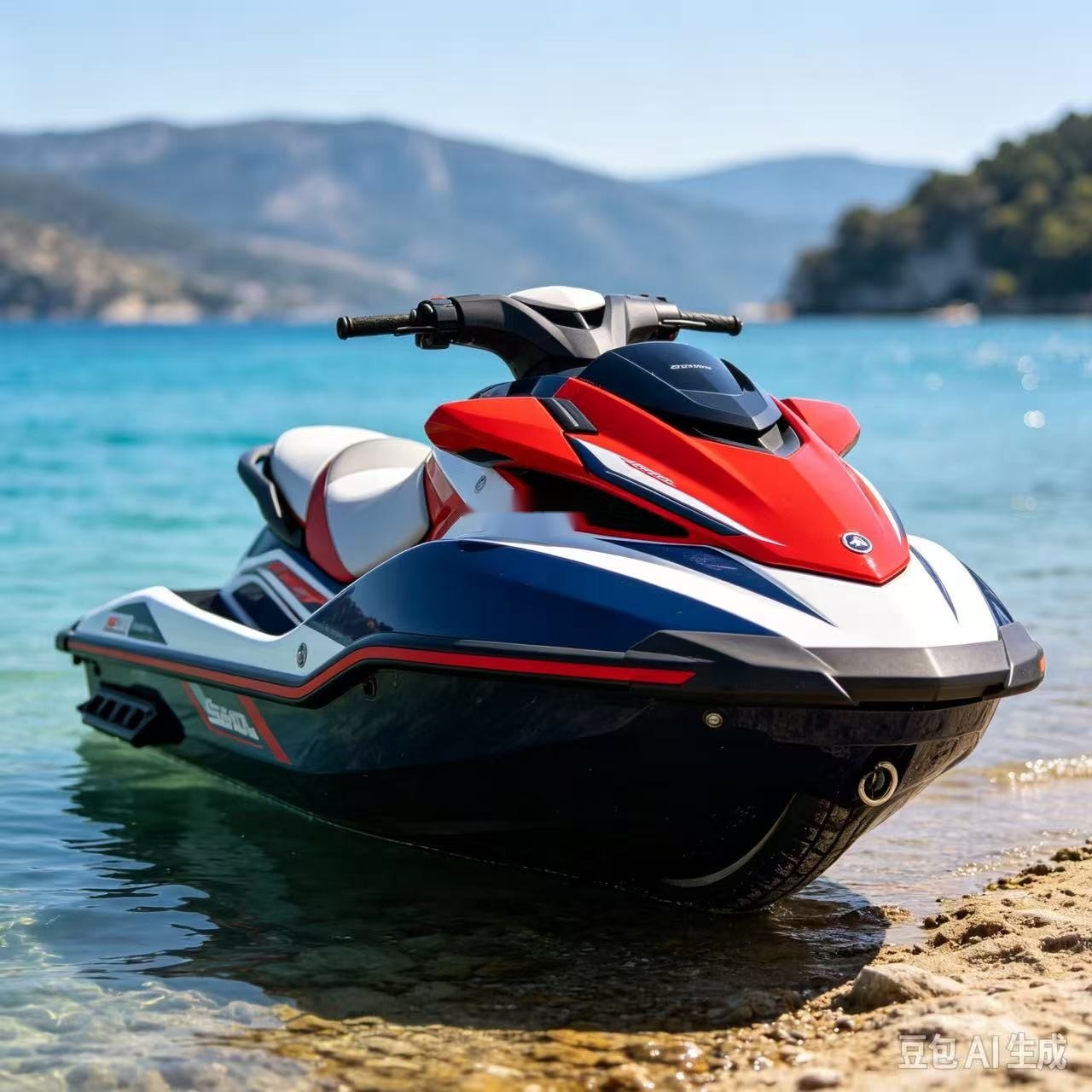 Personal Watercraft / Water Motorcycles product image: red black personal watercraft